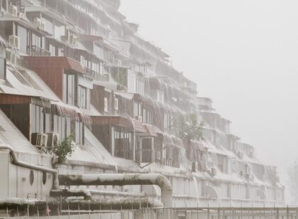 Golden Mile Complex Rain Print