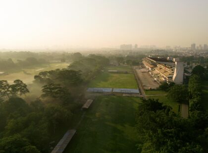 Misty Morning Bukit Timah Turf City Print