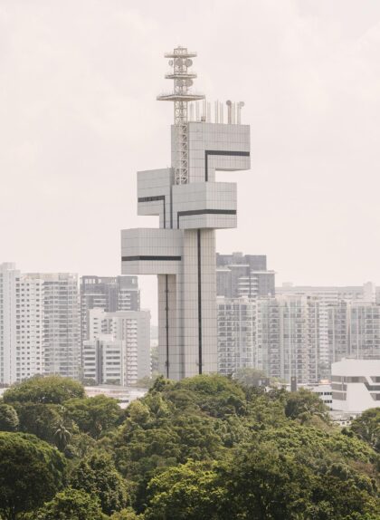 Singtel Tetris Tower- Print