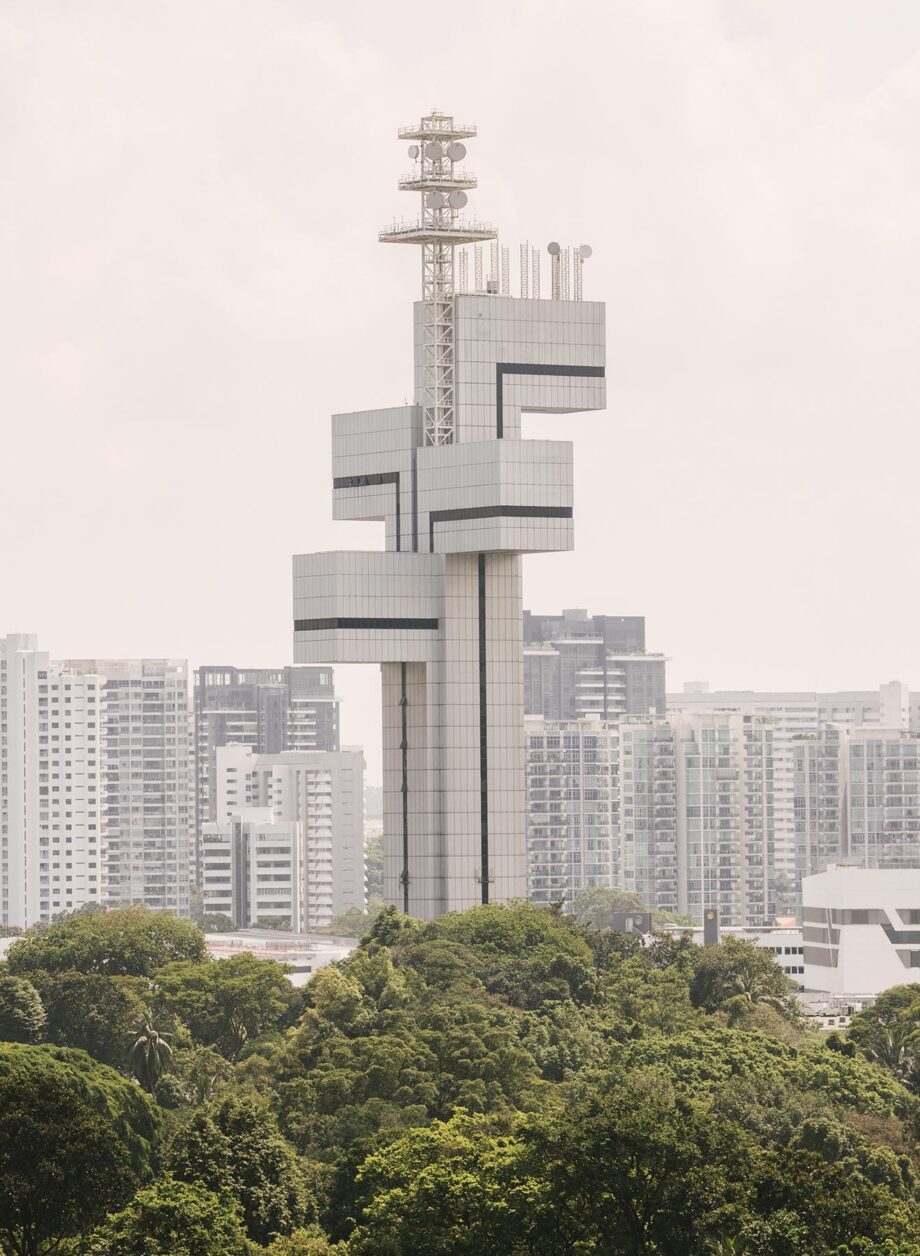 Singtel Tetris Tower- Print